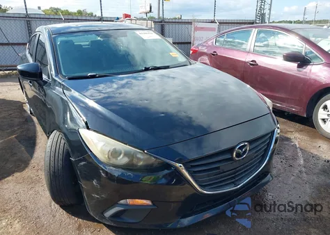 2014 Mazda Mazda3 I Touring из США, поврежденный, VIN JM1BM1V77E1127287